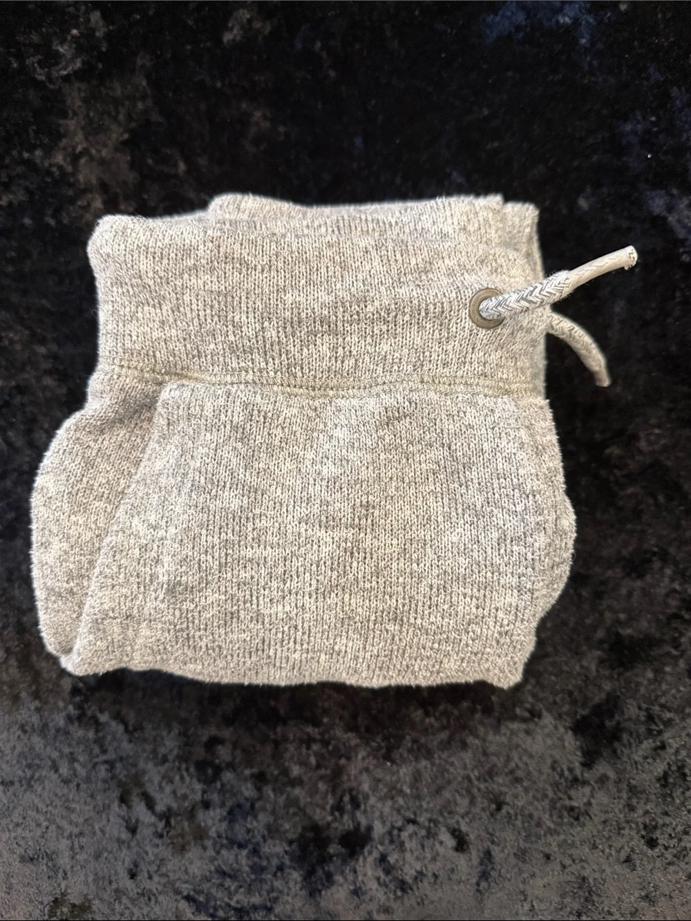 GAP Heather Gray Knit Jogger Pants